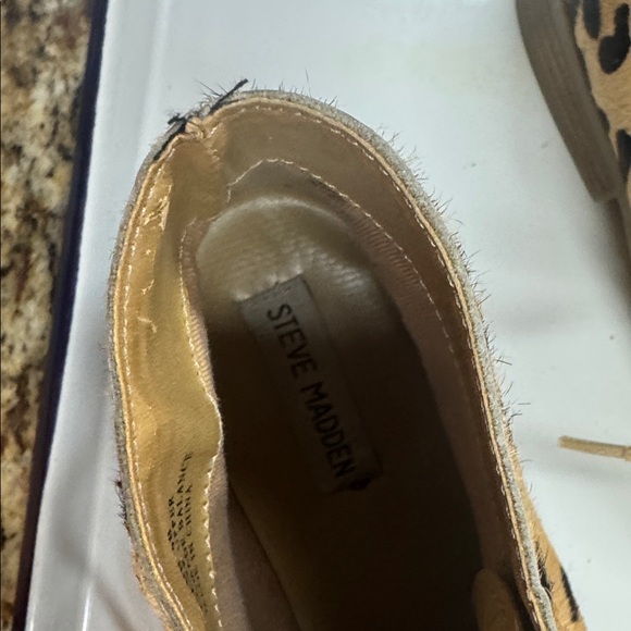 Steve Madden Leopard Boots Size 9 - Picture 3 of 16